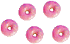 GIF animado (804) Donuts rosa