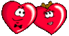 GIF animado (3985) Dos corazones