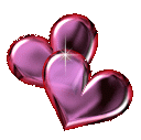 GIF animado (3998) Dos corazones