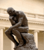 GIF animado (11845) El pensador de rodin