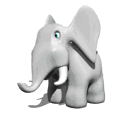 GIF animado (9098) Elefante