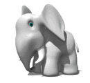 GIF animado (9100) Elefante