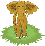 GIF animado (9103) Elefante