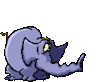 GIF animado (9105) Elefante