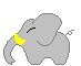GIF animado (9108) Elefante