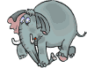 GIF animado (9116) Elefante