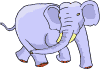 GIF animado (9117) Elefante