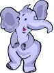 GIF animado (9120) Elefante