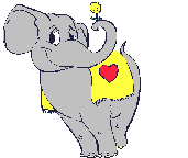 GIF animado (2073) Elefante romantico