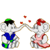 GIF animado (2079) Elefantes de amor