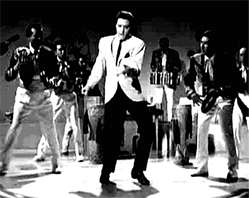 GIF animado (12015) Elvis rock roll