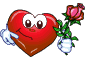GIF animado (3766) Emoticono corazon