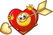 GIF animado (3769) Emoticono corazon