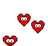GIF animado (3792) Emoticono corazones
