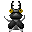 GIF animado (8264) Escarabajo con cuernos