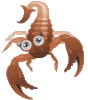 GIF animado (6598) Escorpion kawaii