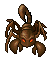 GIF animado (6601) Escorpion ojos rojos