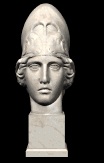 GIF animado (11800) Escultura de palas atenea