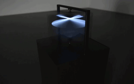 GIF animado (11836) Escultura luz