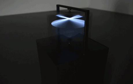 Imagen GIF de Escultura luz animado