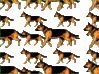 GIF animado (10926) Estampado pastores alemanes