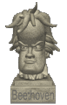 GIF animado (12991) Estatua beethoven