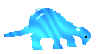 GIF animado (7586) Estegosaurio azul