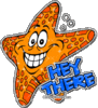 GIF animado (5845) Estrella mar hey there