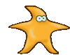 GIF animado (5858) Estrella mar saludando