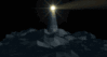 GIF animado (11695) Faro en la noche