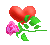 GIF animado (4349) Flor amor