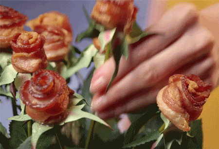 GIF animado (16) Flores de bacon