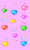 GIF animado (3809) Fondo animado corazones