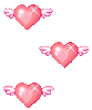 GIF animado (3813) Fondo animado corazones