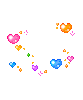 GIF animado (3818) Fondo corazones