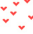 GIF animado (3825) Fondo corazones