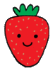 GIF animado (1108) Fresa cara