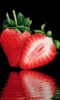 GIF animado (1118) Fresas reflejadas agua