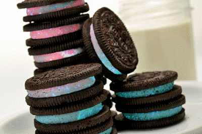 Imagen GIF de Galletas oreo animado