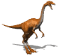GIF animado (7588) Gallimimus