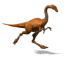 GIF animado (7589) Gallimimus corriendo