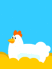 GIF animado (6957) Gallina