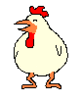 GIF animado (6964) Gallina bailando
