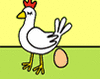 GIF animado (2343) Gallina romantica