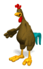 GIF animado (7024) Gallo
