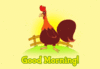 GIF animado (7033) Gallo buenos dias