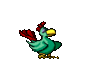 GIF animado (7039) Gallo cantando