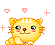 GIF animado (2119) Gatito romantico