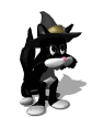 GIF animado (7969) Gato con sombrero