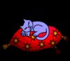 GIF animado (7888) Gato durmiendo
